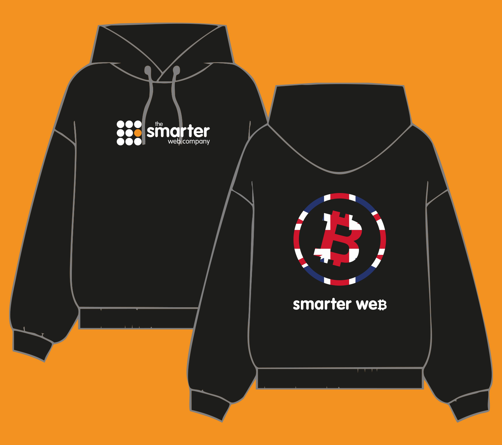 Union Jack Bitcoin Hoodie